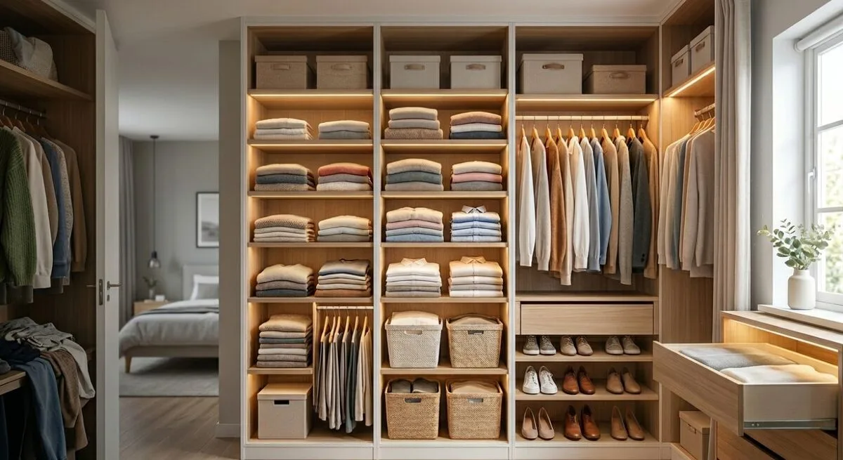 aménager un dressing