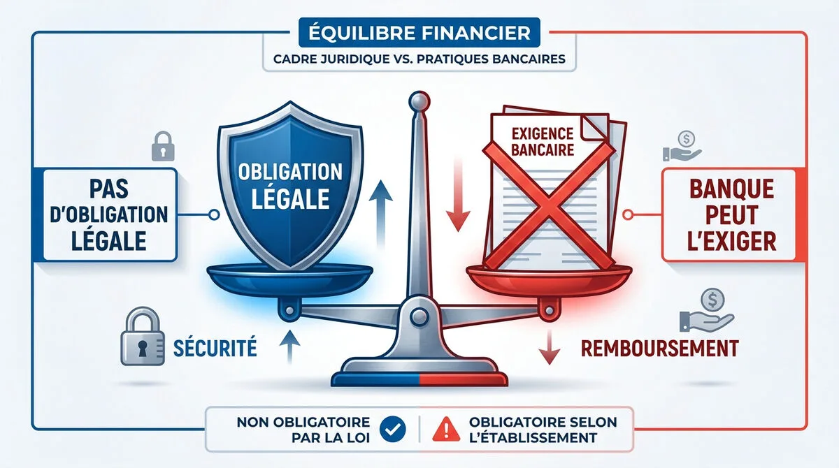 Équilibre entre loi et exigences bancaires