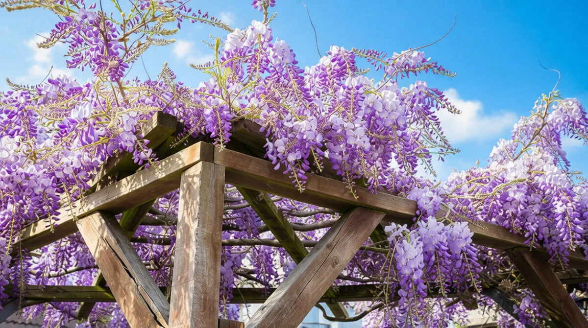 💜 La glycine, une cascade mauve au parfum poudré