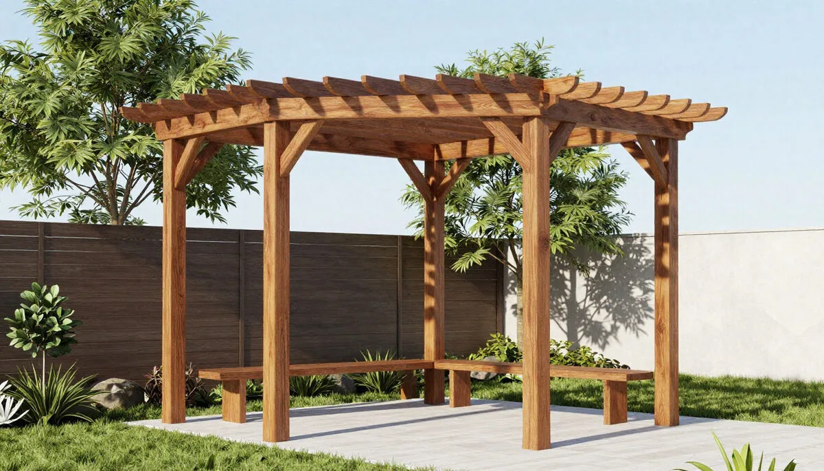 Les seuils de surface pour votre pergola en bois 📏