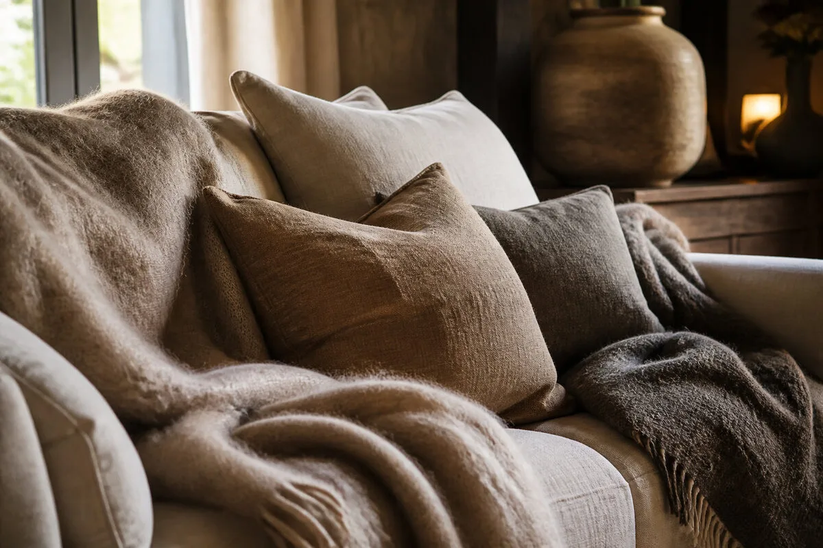 Marier les textures pour un cocon douillet 🧶