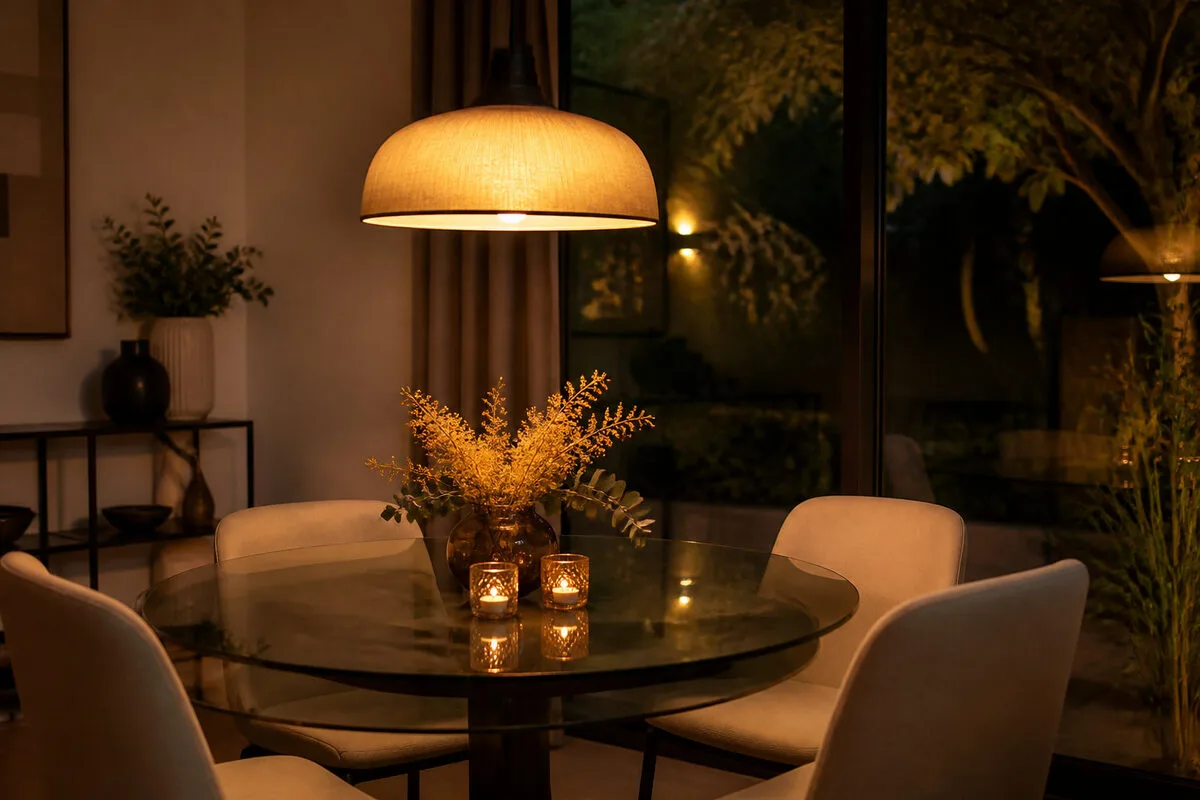 Créer un cocon stylé grâce aux matières et à la lumière 🕯️