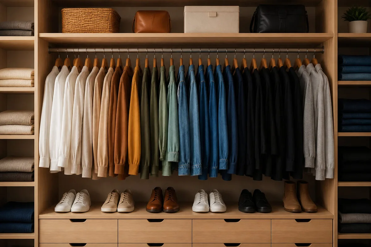 La clarté du dressing ouvert : une exposition de votre personnalité 👗